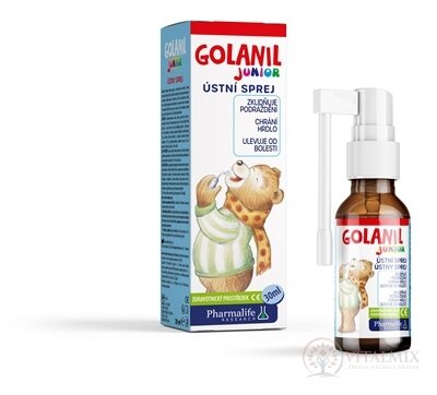 Pharmalife GOLANIL JUNIOR - Galenika ústny sprej 1x30 ml