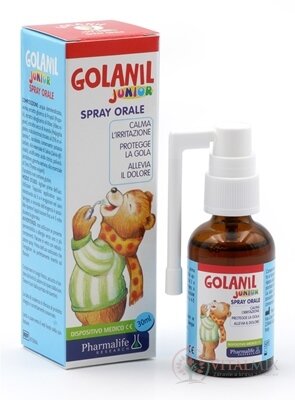 Pharmalife GOLANIL JUNIOR ústny sprej 1x30 ml