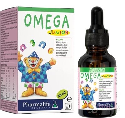 Pharmalife OMEGA JUNIOR - Galenika kvapky 1x30 ml