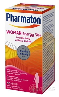 Pharmaton WOMAN Energy 30+ tbl 1x30 ks