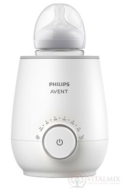 Philips AVENT OHRIEVAČ FLIAŠ A STRAVY Premium (SCF358/00) neobsahuje detskú fľašu 1x1 ks
