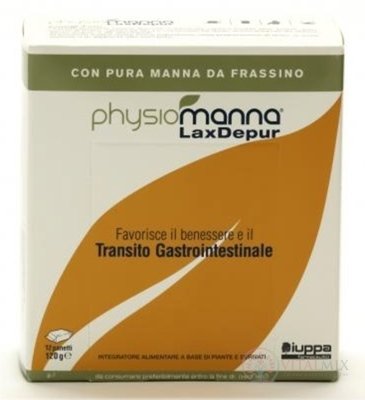 physiomanna LaxDepur šumivé tablety 1x12 ks