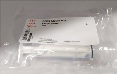 Pipeta dávkovacia 5 ml + adaptér SyrSpend - FAGRON 1x1 ks