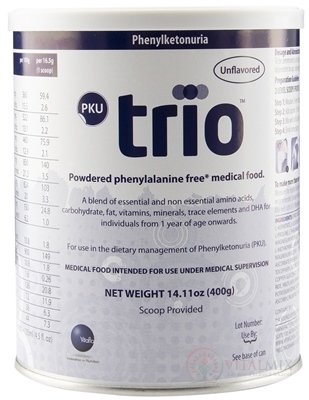 PKU Trio plv (Fenylketonúria) 1x400 g