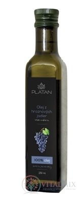 PLATAN Olej z hroznových jadier 1x250 ml