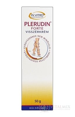 PLERUDIN FORTE krém (pri kŕčových žilách) 1x50 g