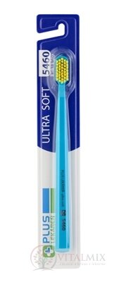 PLUS LEKÁREŇ ULTRA SOFT 5460 zubná kefka (rôzne farby) 1x1 ks