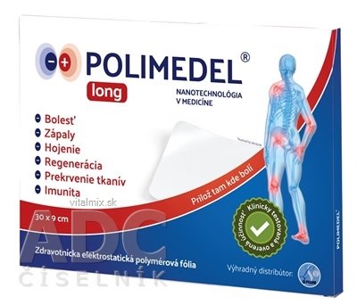 POLIMEDEL long polymérová fólia 30x9 cm 1x1 ks