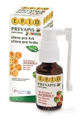 PREVAPIS JUNIOR sprej ústny sprej 1x15 ml