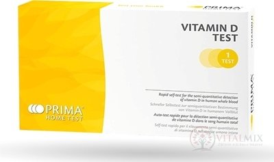 PRIMA HomeTest Vitamín D Test samodiagnostický test z krvi, 1x1 set