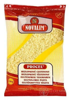 PROCEL - BEZLEPKOVÉ CESTOVINY, ČÍSLICE 1x250 g