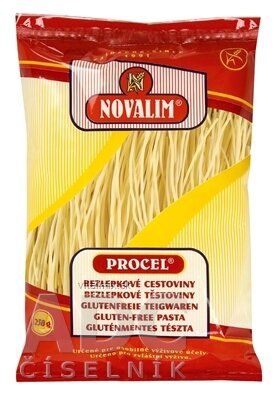 PROCEL - BEZLEPKOVÉ CESTOVINY, ŠPAGETY 1x250 g