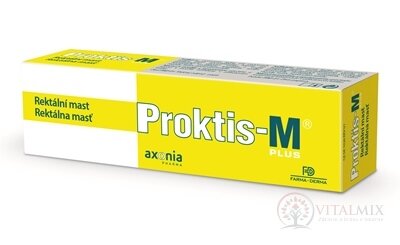 PROKTIS-M PLUS rektálna masť na hojenie rán s obsahom kyseliny hyalurónovej 1x30 g