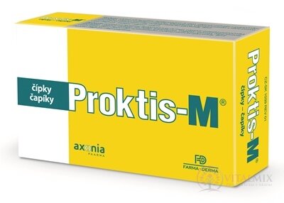 PROKTIS-M rektálne čapíky na hojenie rán s obsahom kyseliny hyalurónovej 1x10 ks