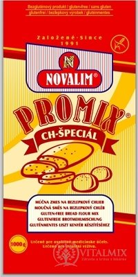 PROMIX-CH špeciál, múčna zmes na bezlepkový chlieb bez mlieka, laktózy a sóje 1x1000 g