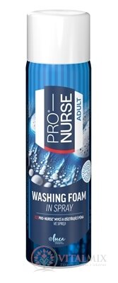 ProNURSE Čistiaca a ošetrujúca PENA v spreji 1x500 ml