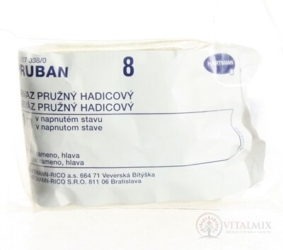 PRUBAN sieťový hadicový obväz, veľ.8 rameno, hlava (8cmx1m) 1x1 ks