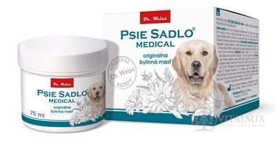 PSIE SADLO Medical Dr. Weiss originálna bylinná masť 1x75 ml