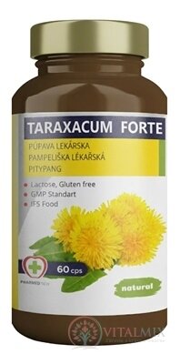 PÚPAVA lekárska - TARAXACUM FORTE - Pharmed New cps 1x60 ks