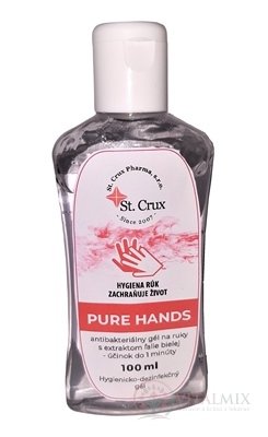 Pure Hands antibakteriálny gél na ruky s extraktom ľalie bielej 1x100 ml