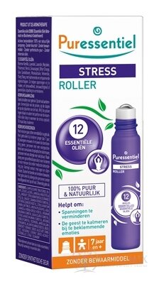 PURESSENTIEL Roll-on proti stresu 12 esenciálnych olejov 1x5 ml