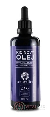 renovality RICÍNOVÝ OLEJ lisovaný za studena 1x100 ml