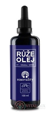 renovality RUŽA OLEJ masážny a telový olej 1x100 ml