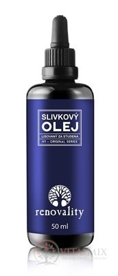 renovality SLIVKOVÝ OLEJ lisovaný za studena 1x50 ml
