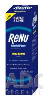 ReNu MultiPlus - balíček roztok na kontaktné šošovky 360 ml + darček, 1x1 set