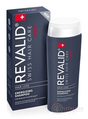 REVALID MEN ENERGIZING SHAMPOO šampón proti vypadávaniu vlasov pre mužov 1x200 ml