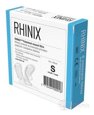 RHINIX Nosové filtre veľkosť S, 1x6 ks