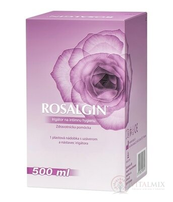 ROSALGIN Irigátor na intímnu hygienu s objemom 500 ml 1x1 ks