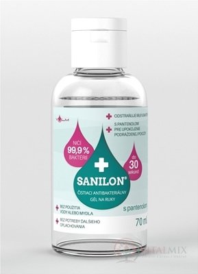 SANILON čistiaci antibakteriálny gél na ruky 1x70 ml