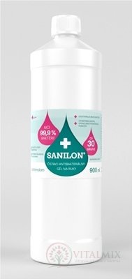 SANILON čistiaci antibakteriálny gél na ruky 1x900 ml