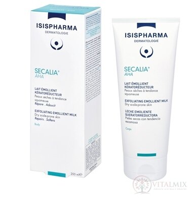 SECALIA AHA exfoliačné zvláčňujúce telové mlieko 1x200 ml