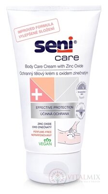 Seni Care Ochranný telový krém s oxidom zinočnatým 1x100 ml