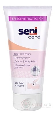 Seni Care Ochranný telový krém s oxidom zinočnatým ochrana proti preležaninám a zapareninám 1x200 ml