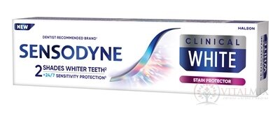 SENSODYNE CLINICAL WHITE STAIN PROTECTOR zubná pasta 1x75 ml