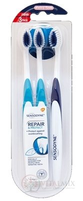 SENSODYNE REPAIR&PROTECT Triopack Extra Soft zubná kefka 1x3 ks