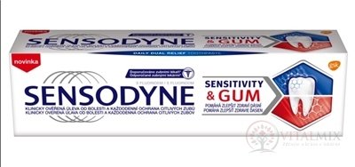 SENSODYNE SENSITIVITY&GUM zubná pasta 1x75 ml