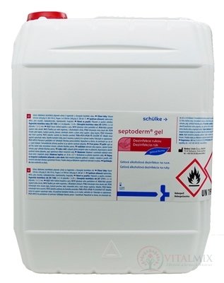Septoderm gél dezinfekcia rúk 1x5 l