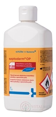 Septoderm OP dezinfekcia pokožky a operačného poľa 1x500 ml