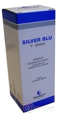 Silver BLU T sprej (koloidné striebro, hustota 10ppm) 1x50 ml