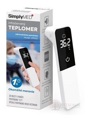 SimplyMED Infračervený TEPLOMER model UFR102 1x1 ks