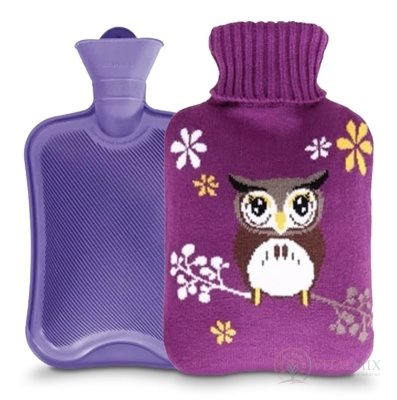 SimplyMED TERMOFOR ohrievacia fľaša s obalom SOVA, 1x1 ks