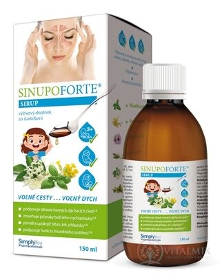 SINUPO FORTE sirup 1x150 ml