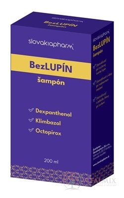 Slovakiapharm BezLUPÍN šampón 1x200 ml