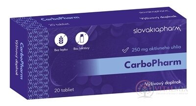 Slovakiapharm CarboPharm tbl 1x20 ks