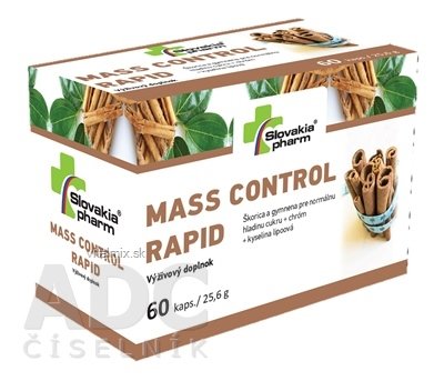 Slovakiapharm MASS CONTROL RAPID cps 1x60 ks
