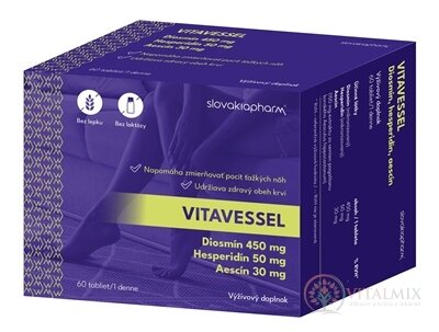 Slovakiapharm VITAVESSEL tbl 1x60 ks